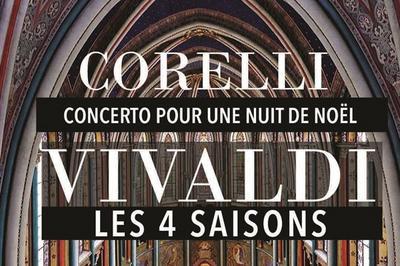 Corelli concerto pour une nuit de noël / les 4 saisons de vivaldi intégrale à Paris 6ème