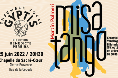 Concert Misa Tango Ensemble Gyptis  Aix en Provence