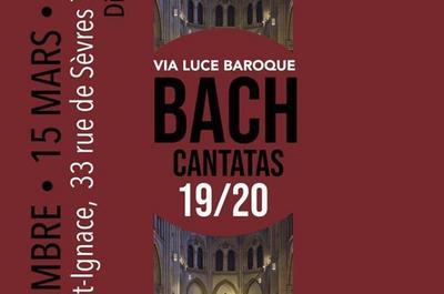 Cycle de Cantates de Bach  Paris 6me