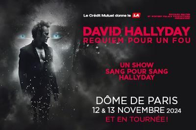 David Hallyday, Requiem pour un fou, La Tourne cent pour cent Hallyday  Paris 15me