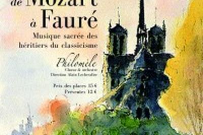 De Mozart  Faur : Musique Sacre des Hritiers du Classicisme  Antony