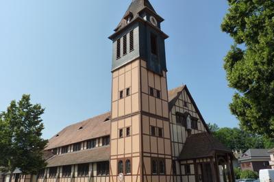 Dcouverte d'une glise  pans de bois  Strasbourg