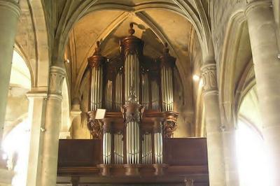 Dcouverte de l'orgue en tribune par Pascal Gourrat facteur d'orgues  Magny en Vexin
