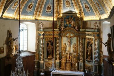 Dcouvrez une glise classe au titre des Monuments historiques et son retable galement class, oeuvre de Marc Ferrre  Beaudean