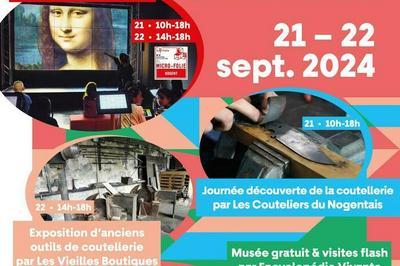 Dcouvrez une exposition sur d'anciens outils de coutellerie  Nogent