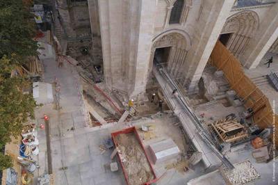 Des fouilles  la basilique Saint-Denis  Epinay sur Seine