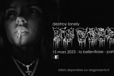 Destroy Lonely  Paris 20me