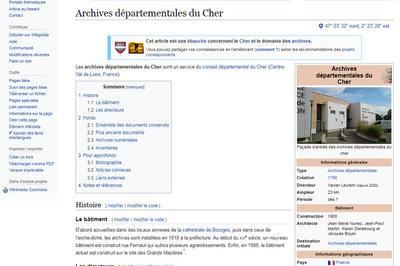 Devenir Contributeur Sur Wikipédia à Bourges