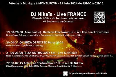 DJ Nikaa Live France (Defected Party, Future Rave, AfterLife DJ Set 2024)  Montlucon