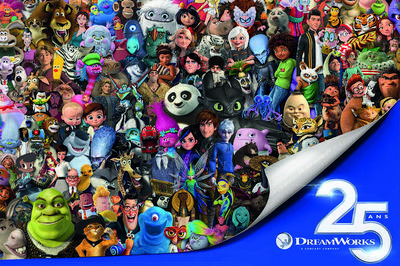Exposition DreamWorks 25 ans d'animation à Saint Quentin