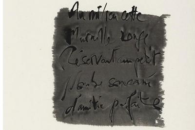 Du Caractre  La Lettre, Calligraphies Contemporaines de Catherine Denis  Brest