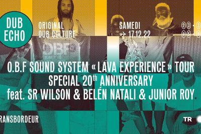 Dub Echo X O.b.f Sound System : lava Experience Tour !  Villeurbanne