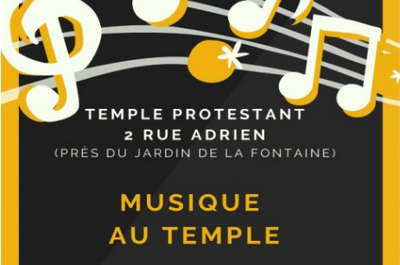 Musique au Temple  Nimes
