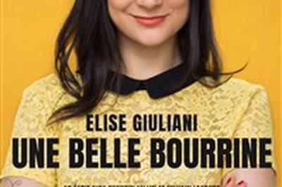 Elise Giuliani dans Une belle bourrine  Paris 9me