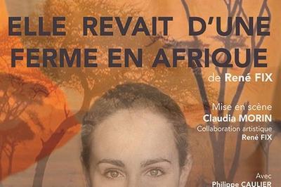 Elle Rêvait D'Une Ferme En Afrique à Paris 4ème