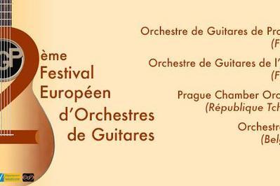 2me Festival Europen d'orchestres de Guitares  Chateauneuf de Gadagne