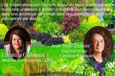 3 me Stage International d'ETE , piano en Charente 3 jours  Barret