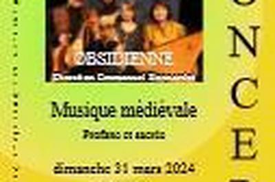 Ensemble Vocal de Brech, Concert de Musique Mdivale  Sainte Anne d'Auray