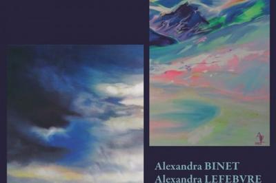 Entre Ciel et Terre : Alexandra Binet, Alexandra Lefebvre  Paris 18me
