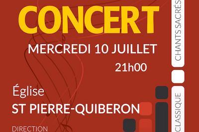 Concert du Choeur d'Hommes de Vannes  Saint Pierre Quiberon