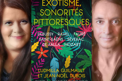 ''Exotisme, Sonorits pittoresques'' Concert-spectacle pour piano solo et  4 mains par le Duo Cziffra  Paris 14me