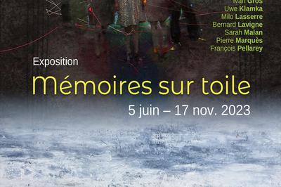 Exploration artistique, visite commentée de l'expo, mémoire sur toile à Tarbes