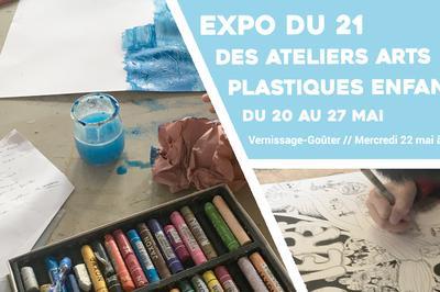 Expo du 21 : ateliers Arts Plastiques enfants  Sceaux