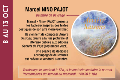 Exposition Marcel Nino Pajot  Lalinde