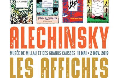 Exposition Alechinsky, Les Affiches  Millau