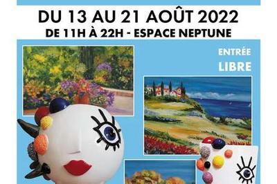 Exposition Arlette Tosi-Brault & Myriam Palmi  Saint Jean Cap Ferrat