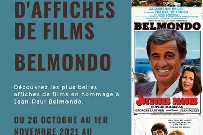 Exposition d'affiches de films de Belmondo  Marcigny
