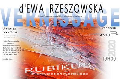 Vernissage d'exposition  d'Ewa Rzeszowska  Castelnaudary