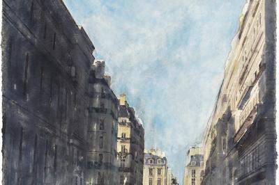 Exposition de Gottfried Salzmann - L'ombre sur la ville - Aquarelles  Paris 6me