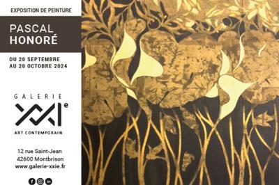 Exposition de Pascal Honor  Peinture  Montbrison