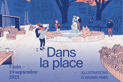 Exposition  Dans La Place, Illustrations D'ariane Pinel   Strasbourg