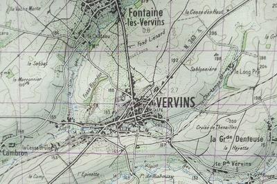 Exposition : Les diffrentes cartes et objets propres  la cartographie  Vervins