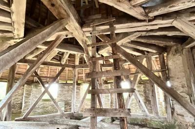 Les greniers et charpentes du chteau de Bonneval   Coussac Bonneval