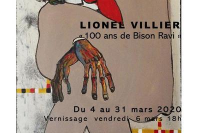 Exposition Lionel Villier  100 ans de Bison Ravi  Riberac