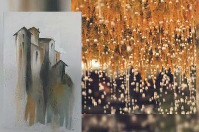 Exposition Marie-Thrse Gallais Hamonno et Christian Salin  Sanary sur Mer