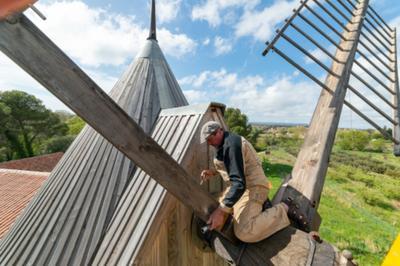 La restauration du Moulin de Juffet   Montbazin