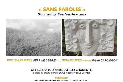 Exposition Sans paroles   Aubeterre sur Dronne