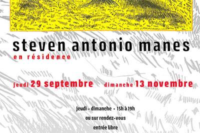 Exposition Steven Antonio Manes : artiste en rsidence  Bages