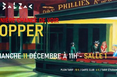Exposition sur grand ecran : hopper  Paris 8me