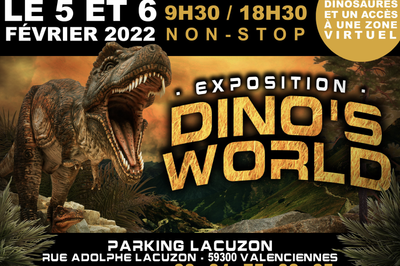 Exposition de dinosaures à Valenciennes