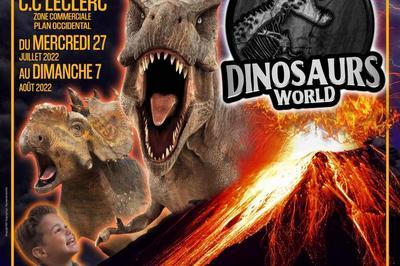 Exposition de dinosaures : Dinosaurs World à Montauroux