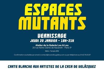 Exposition Espaces Mutants - Artistes De La Casa De Velzquez- Promotion 2020-2022  Paris 3me