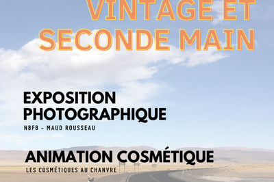 Exposition photographique et Popup Vintage/ Seconde Main  Nantes