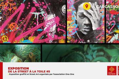 Street-art De la street à la toile #5 à Carcassonne