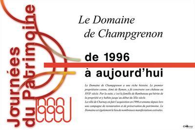 Expositions Consacres Au Domaine De Champgrenon  Charnay les Macon