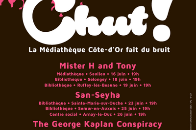 Festival Chut ! - The George Kaplan Conspiracy en concert gratuit  Marsannay la Cote